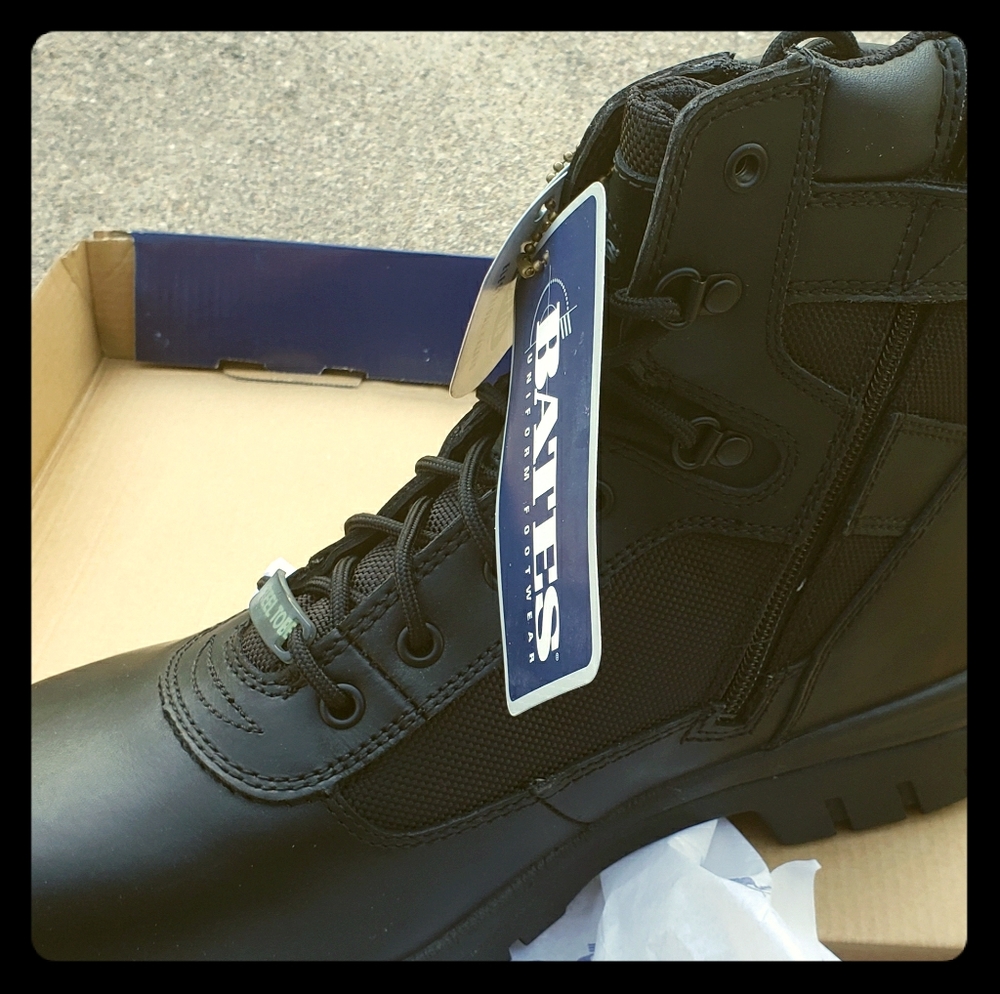 Bates steel toe boots size 13